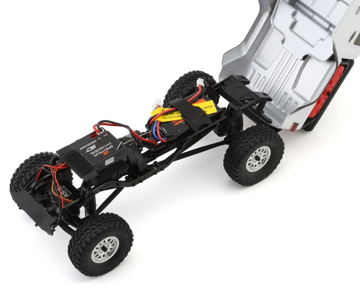 AXI00005V2T4 Axial SCX24 Jeep JT Gladiator 1/24 4WD RTR Scale Mini Crawler (White) w/2.4GHz Radio