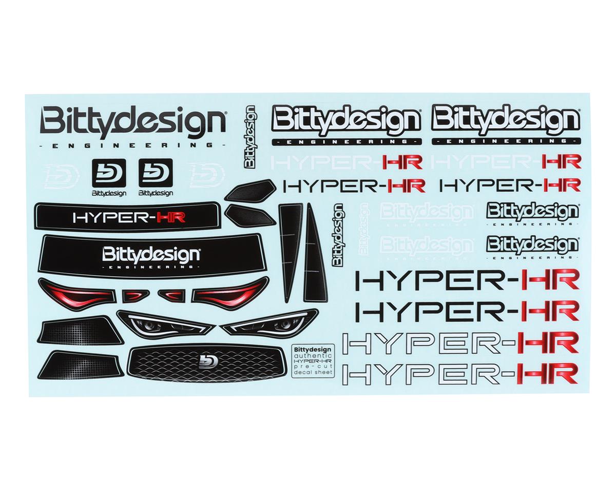 Bittydesign HYPER HR 1/10 Touring Car Body (Clear) (190mm) (Light Weight) - BDYTC-190HYPHR