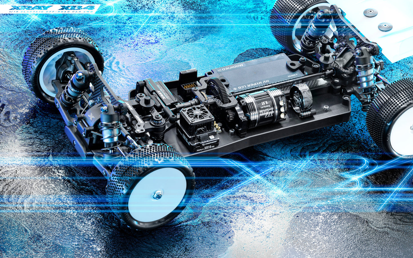 360017 Xray XB4C 2025 - 4WD 1/10 Electric OffRoad