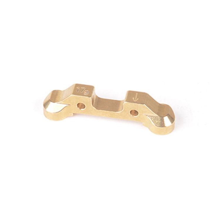 U7663 Schumacher Brass RR Strap