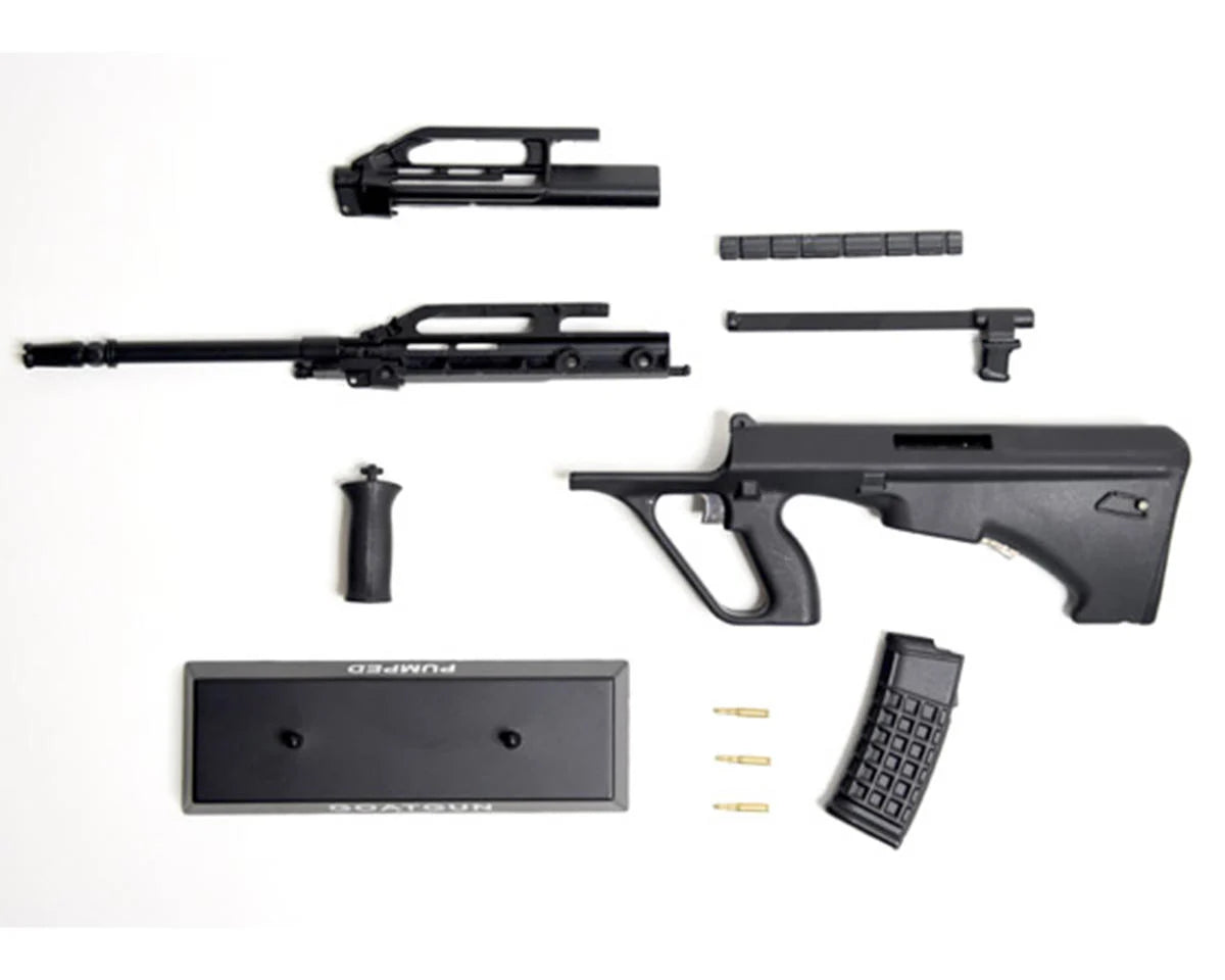 GOABP-Black Goat Guns Miniature 1/3 Scale Die-Cast Bullpup Model Kit Black