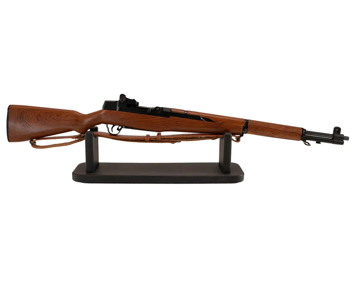 GOAM1-Black Goat Guns Miniature 1/4 Scale Die-Cast WW2 M1 Garand Model Kit Black