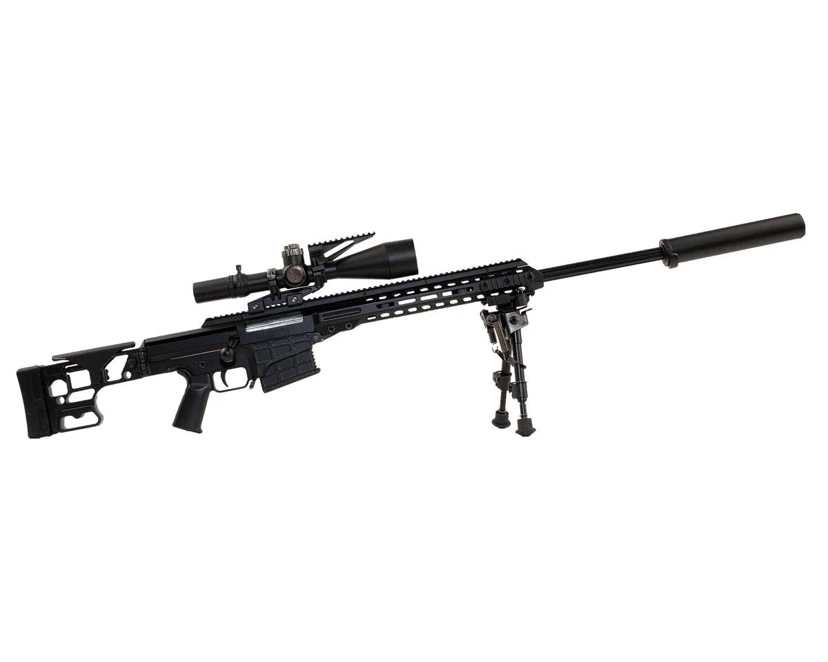 GOAMK22-Black Goat Guns Miniature 1/4 Scale Die-Cast Barrett MRAD Model Kit Black