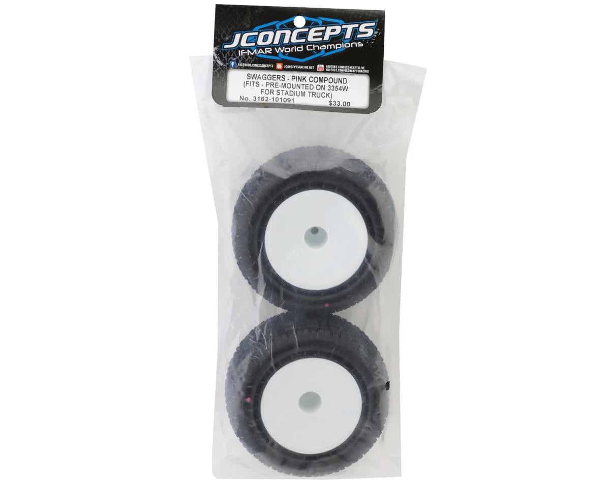 3162-101091 J Concepts Swaggers Pink Compound for Stadium Truck