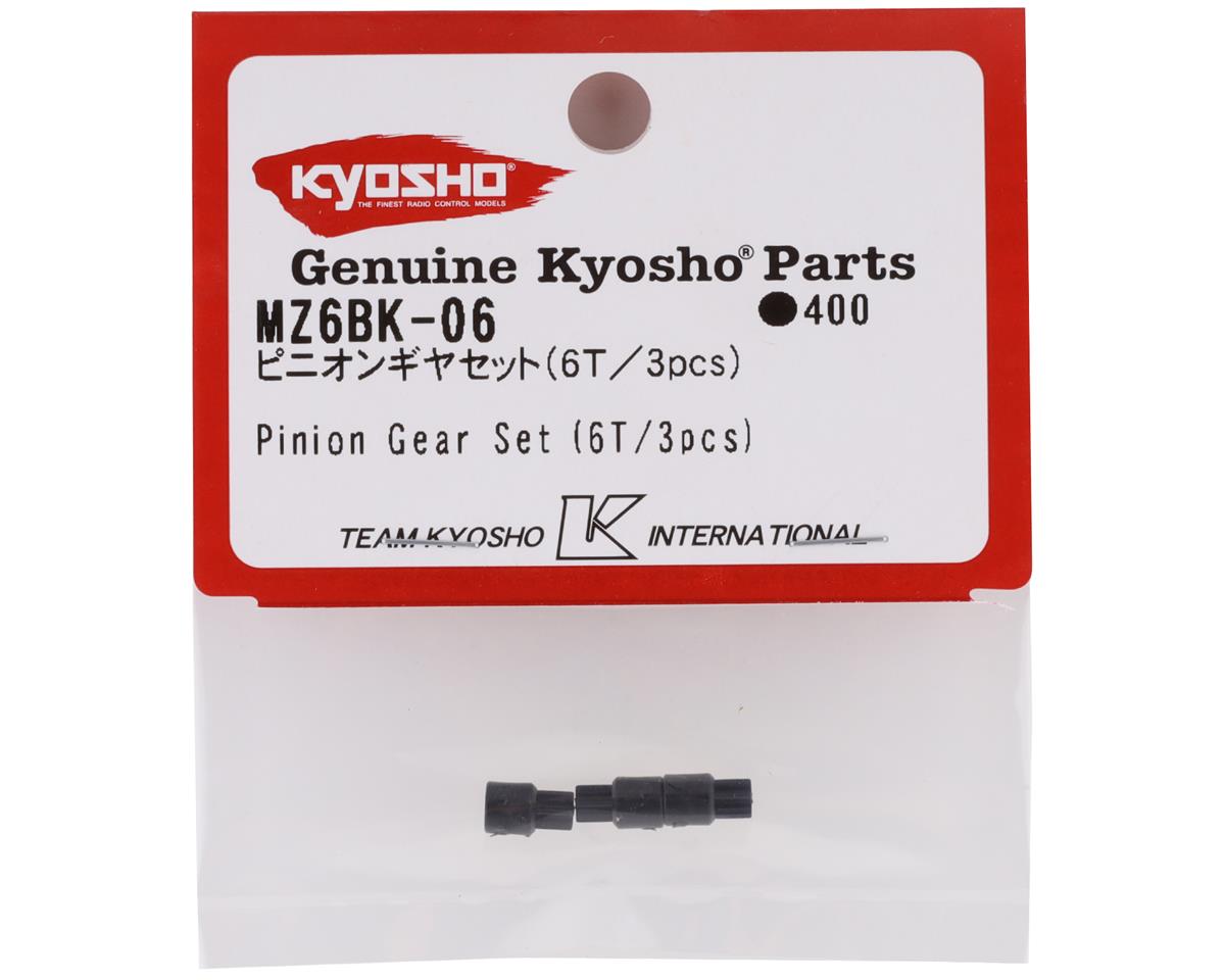 MZ6BK-06 Kyosho Mini-Z Pinion Gear Set (3) (6T)