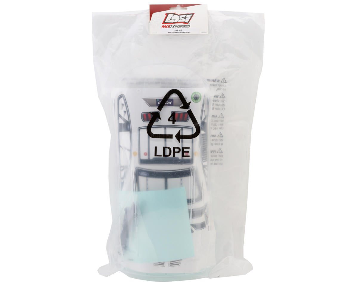 LOS-1917 Ford Clear Body: NASCAR GROM