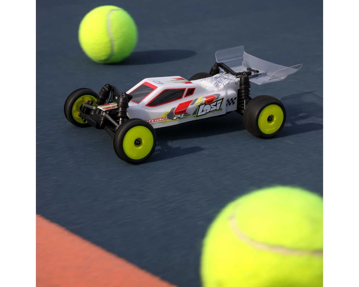 LOS00007T1 Losi Micro-B 2.0 1/24 RTR 2WD Buggy (White)