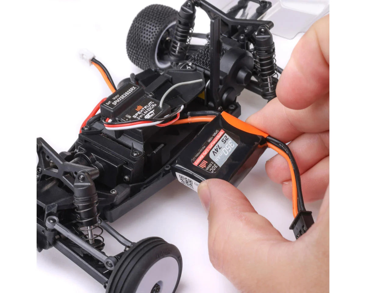 LOS00007T1 Losi Micro-B 2.0 1/24 RTR 2WD Buggy (White)