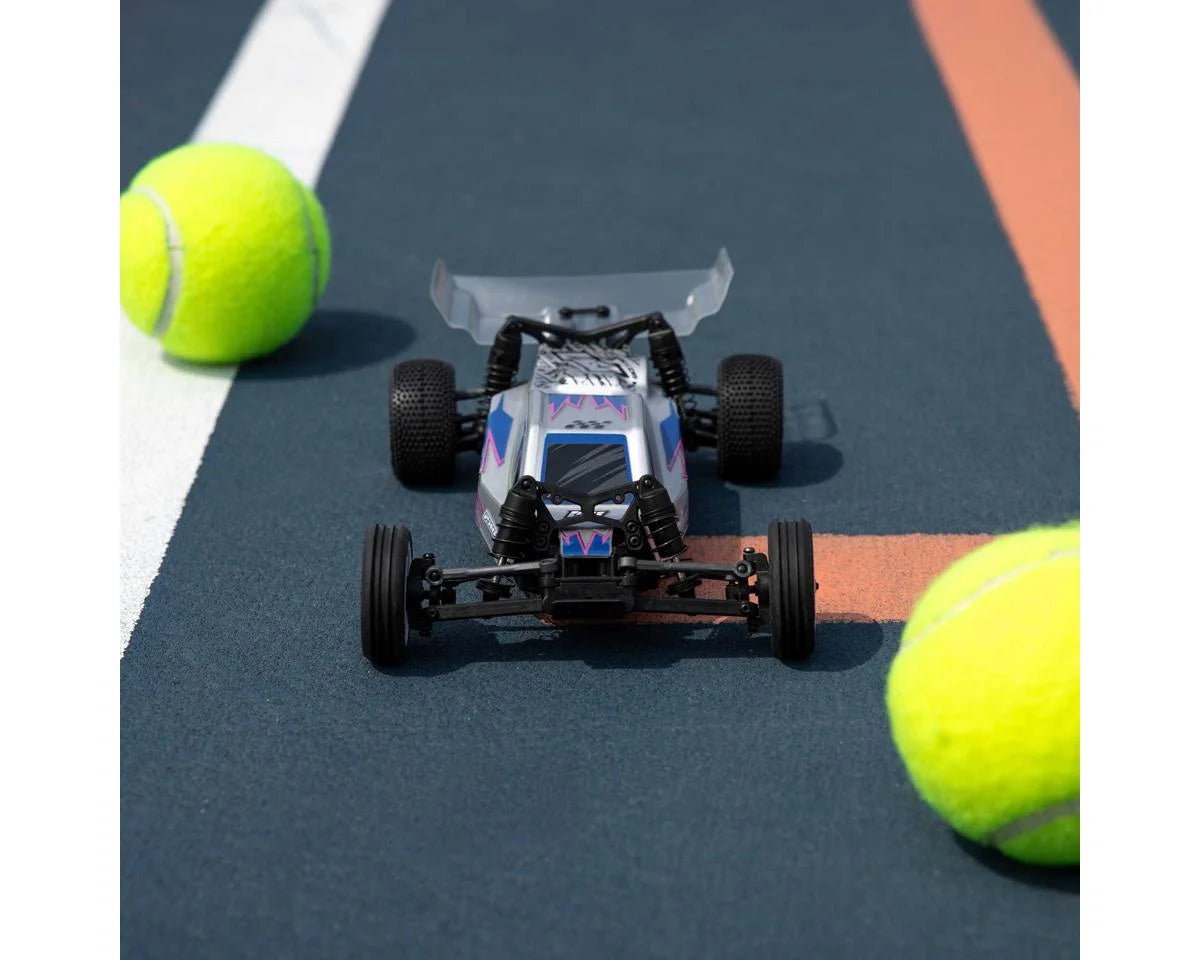 LOS00007T2 Losi Micro-B 2.0 1/24 RTR 2WD Buggy (Silver)