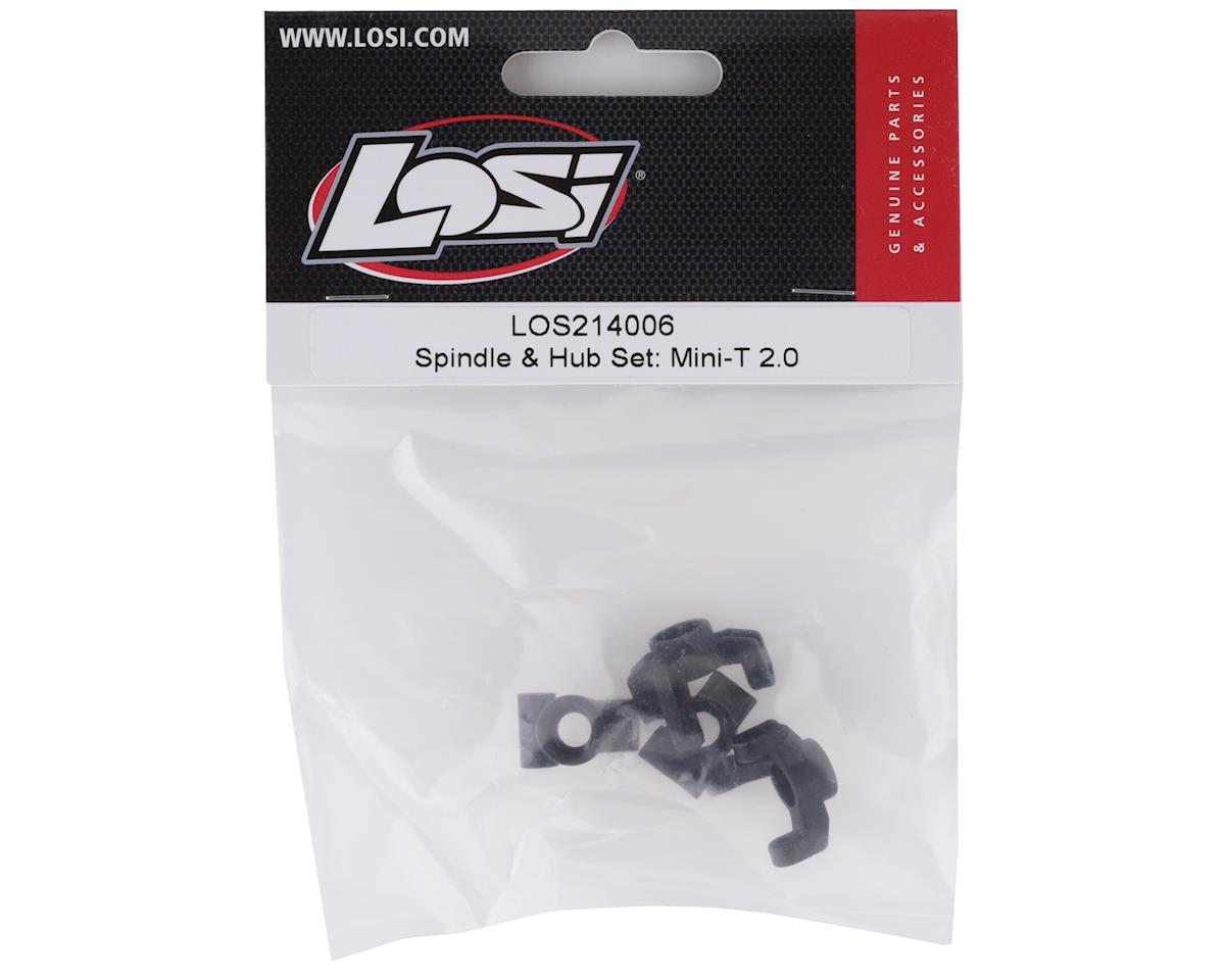 LOS214006 Spindle & Hub Set: Mini-T 2.0