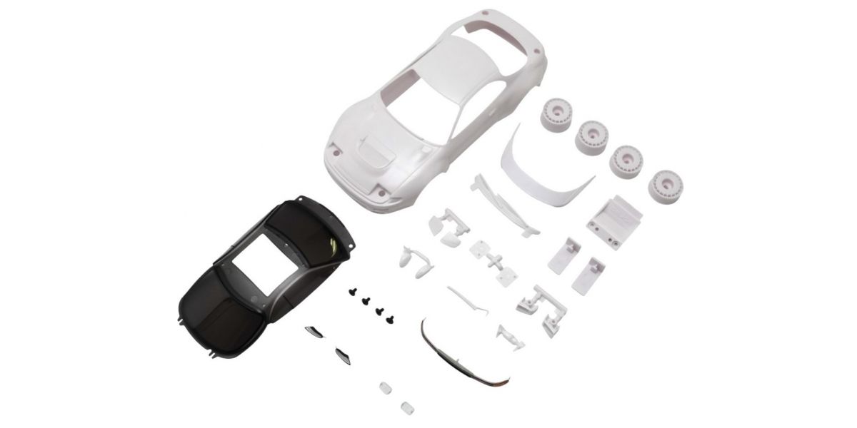 TOYOTA CECLIA GT-FOUR RC White Body Set (w/Rim for AWD) - MZN236