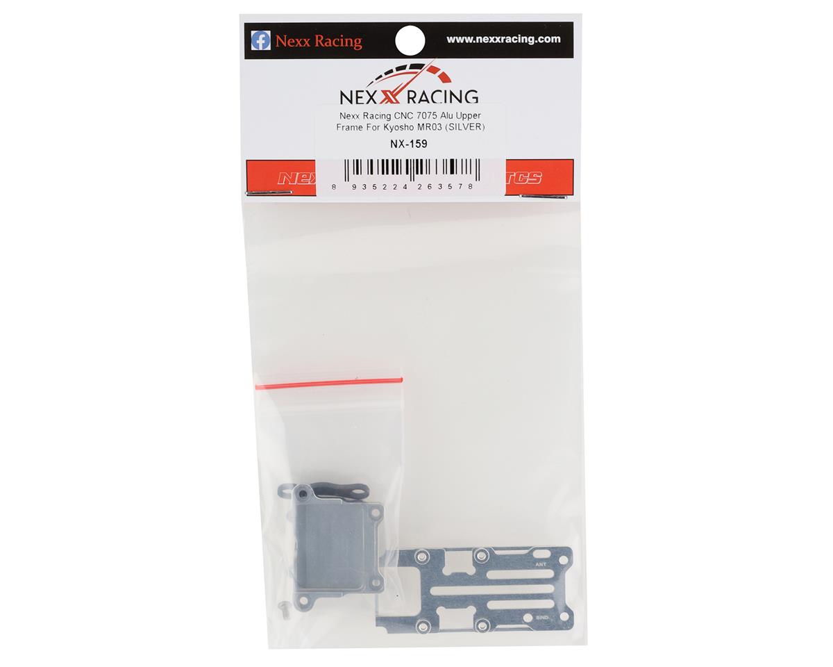 NX-159 Nexx Racing CNC Alu Upper Frame For Kyosho MR03 (SILVER)