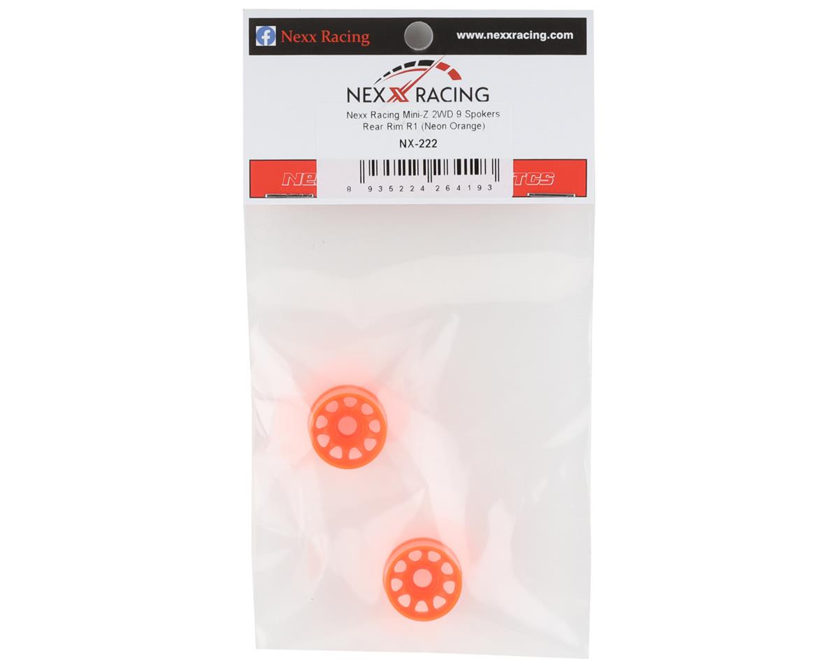 NX-222 NEXX Racing R1 Rear Rim Neon Orange
