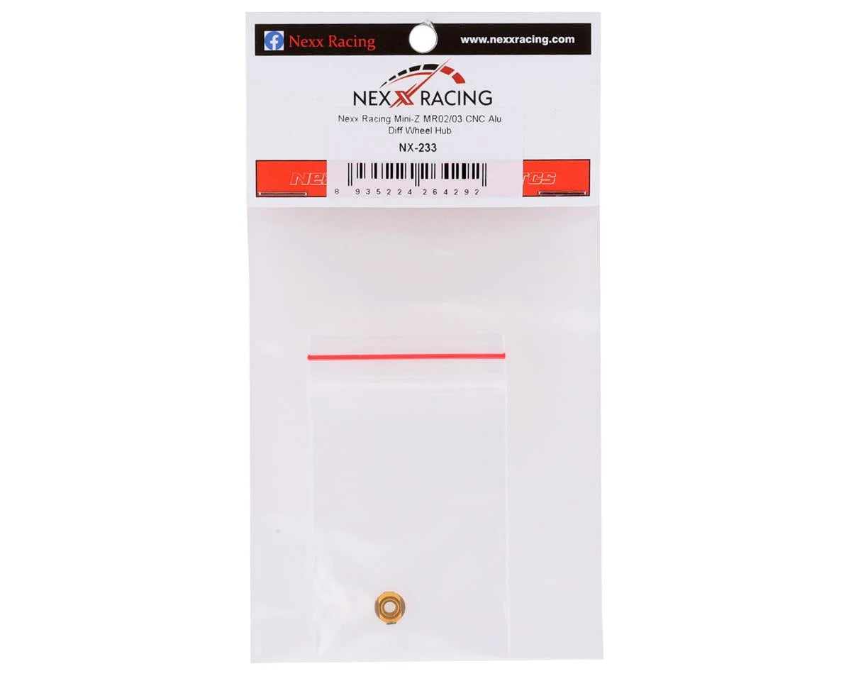 NX-233 NEXX Racing Aluminum Differential Hub