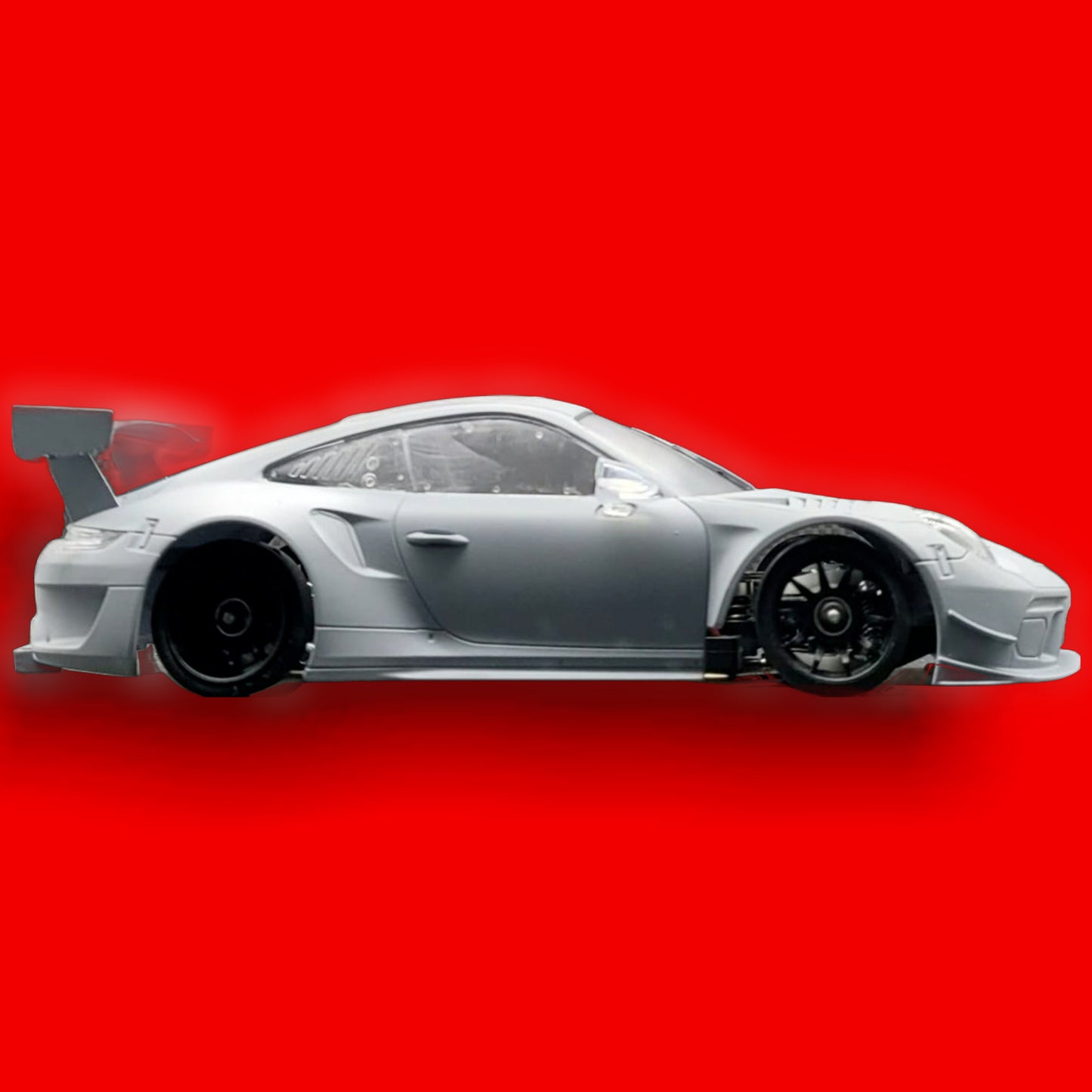 GL Body, White (Paintable) - Porsche GT3 - GL-Porsche-GT3-K01