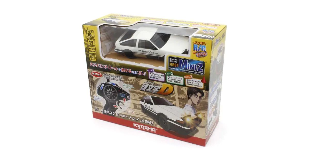 66601L First Mini-Z Initial-D Toyota Sprinter Trueno AE86