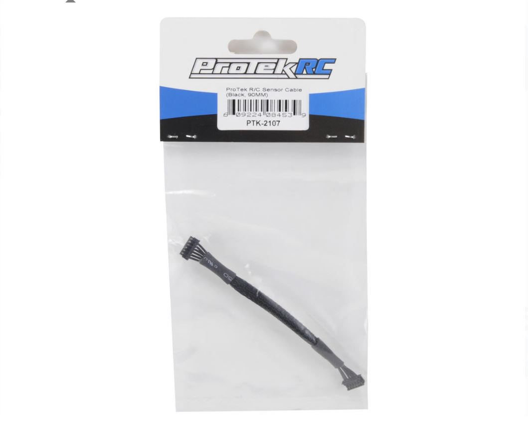 PTK-2107 ProTek RC Braided Brushless Motor Sensor Cable (90mm)