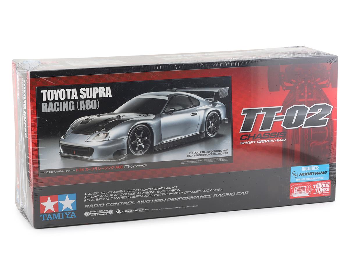 TAM47433-60A Tamiya Toyota Supra Racing A80 1/10 4WD Electric Touring Car Kit (TT-02)