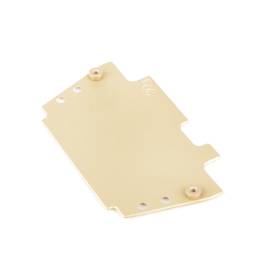 U7678 Schumacher BRASS RADIO PLATE (30G) - LD/2,ST