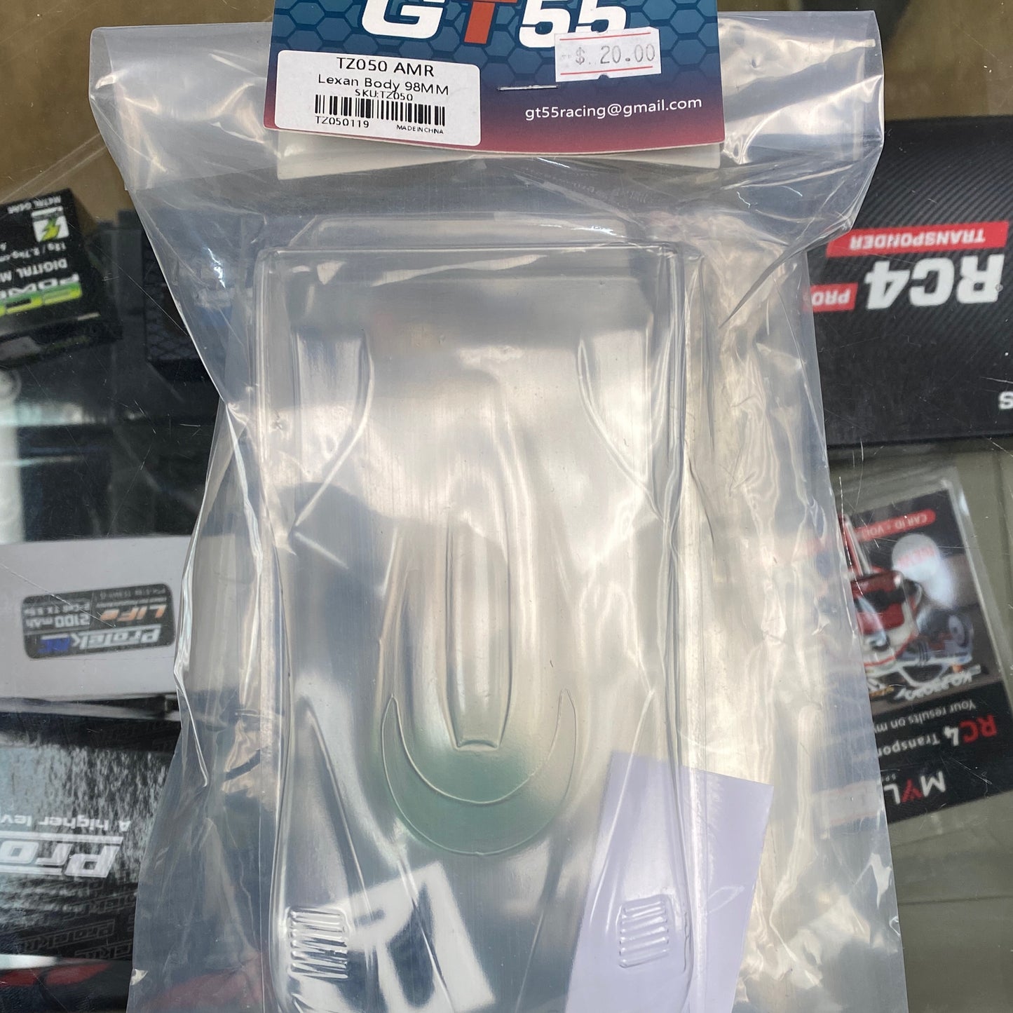 TZ050 GT55racing 1/28 Mini-Z AMR PAN CAR Body 98MM