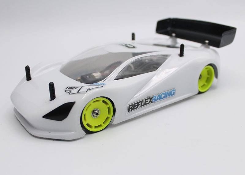 RX600R141Y Reflex Racing Speed Dish Wheel Rear +1 14mm offset (yellow)