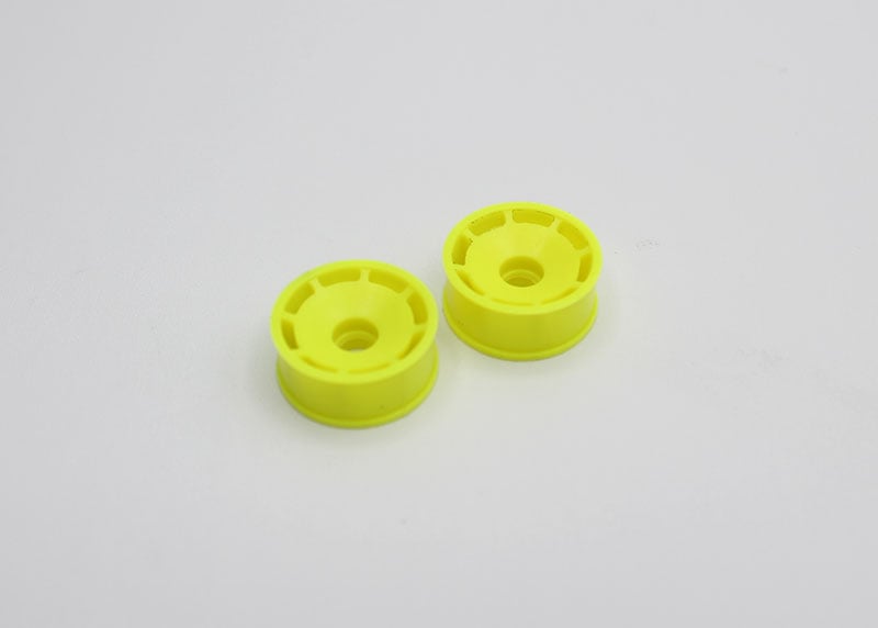 RX600F0Y Reflex Racing Speed Dish Wheel Front +0 offset (yellow)