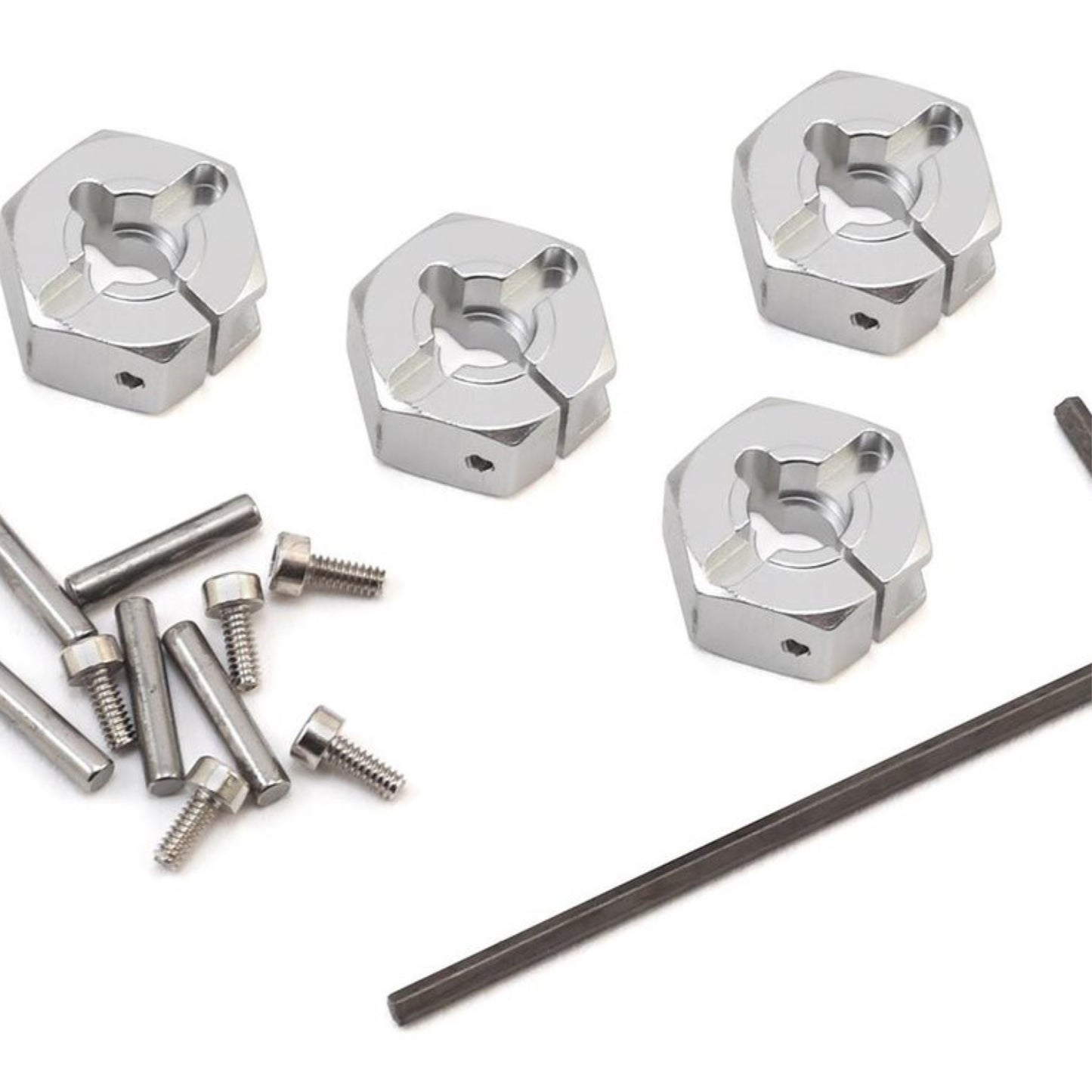 TAM53569 Tamiya Aluminum 6mm Clamp Type Wheel Hub Set
