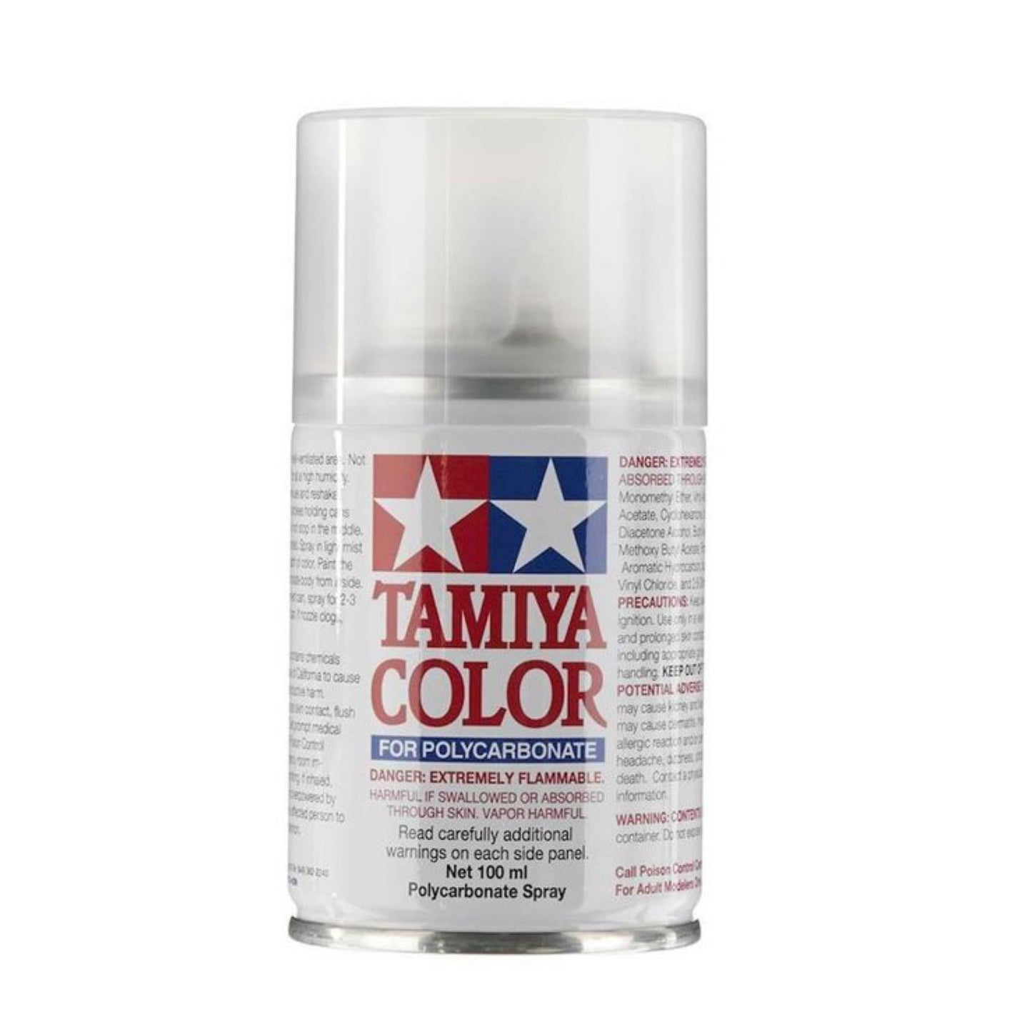 TAM86055 Tamiya PS-55 Flat Clear Spray Paint (100ml)