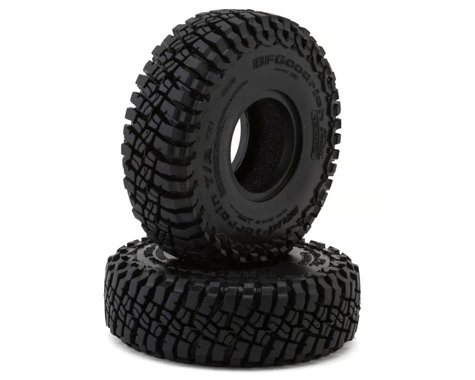 RC4WD 1.55" BFGoodrich Mud Terrain T/A KM3 Tires Rock Crawler Tires (2) (GripTec Red/Super Soft) (4.17" OD) - RC4ZT0108