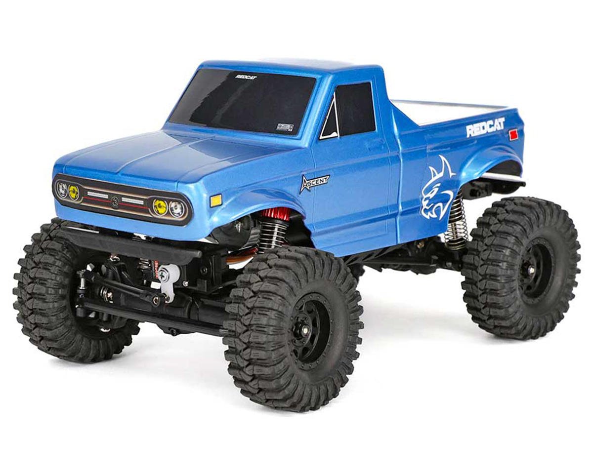 Redcat Ascent-32 1/32 4WD RTR Rock Crawler (Blue) w/2.4GHz Radio, Battery & Charger - RER40392