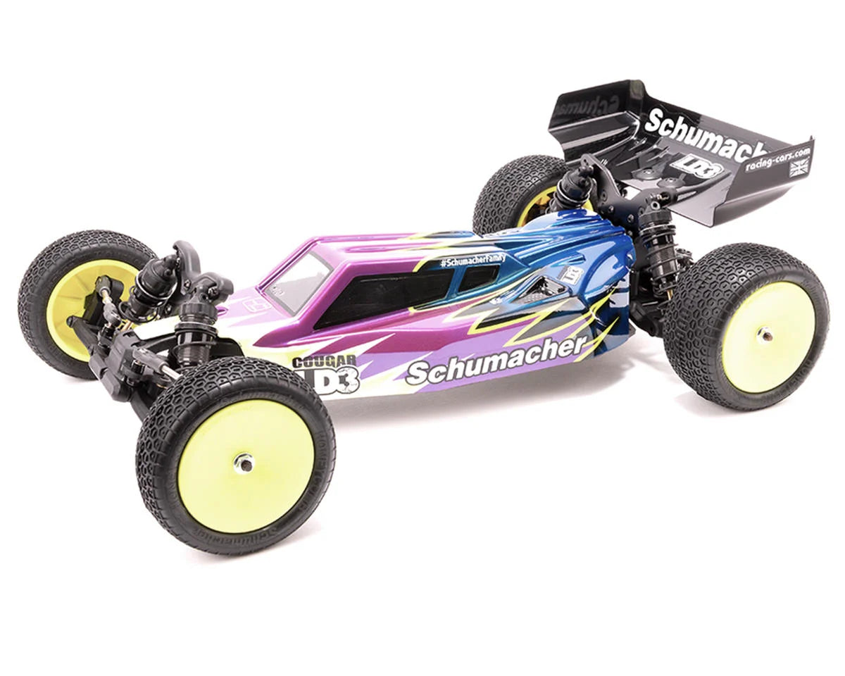 K209 Schumacher Cougar LD3D 1/10 2WD Buggy Kit (Dirt Spec)