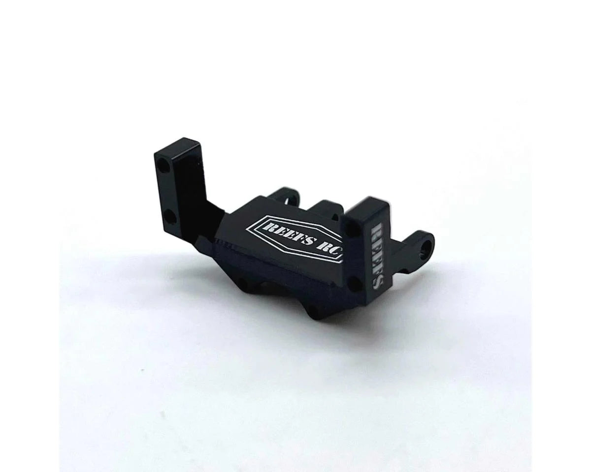 SEHREEFS148 Reefs RC Axial SCX24 Aluminum Servo Mount (Black) (99Micro & 179Micro)