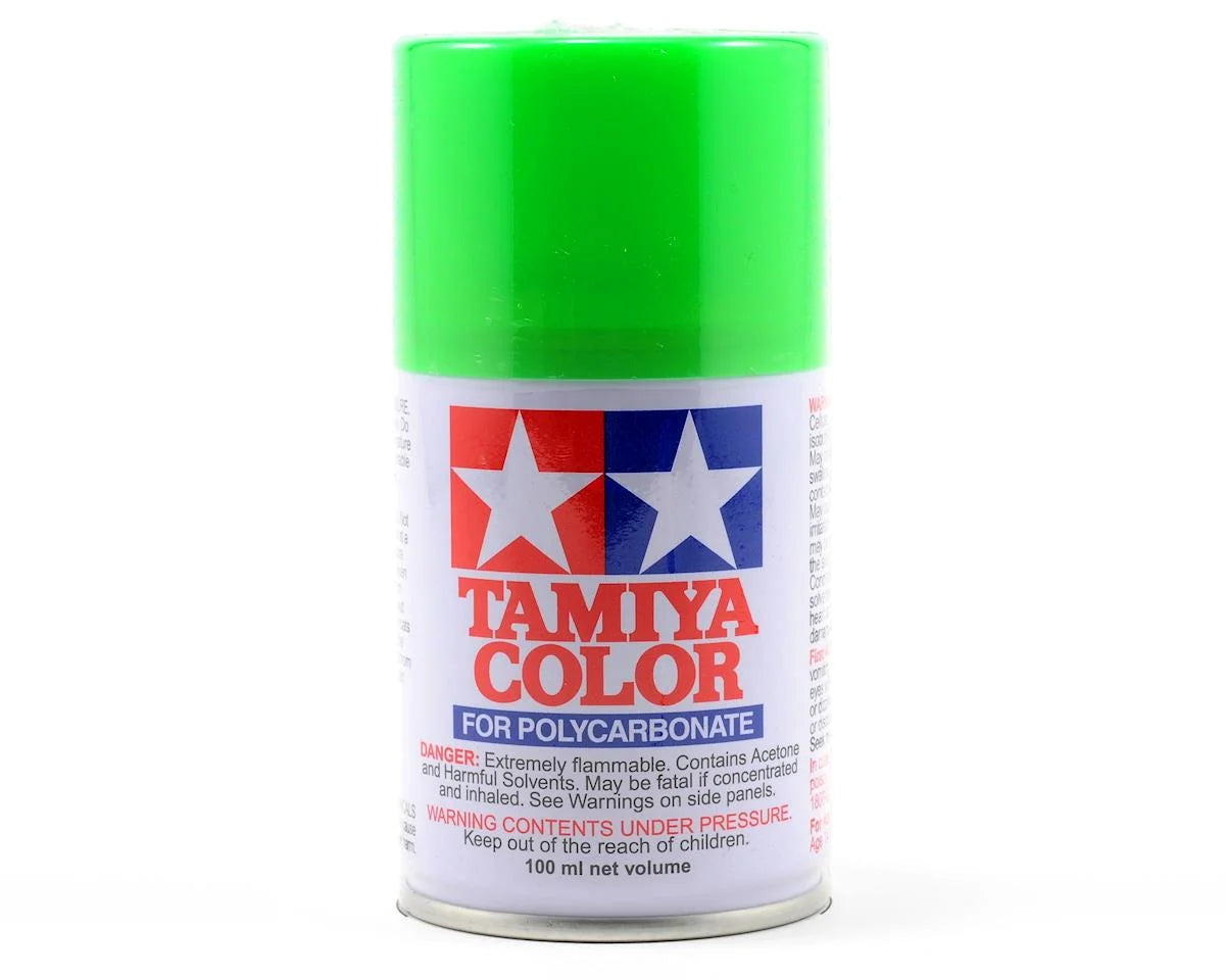 TAM86028 Tamiya PS-28 Fluorescent Green Spray Paint (100ml)