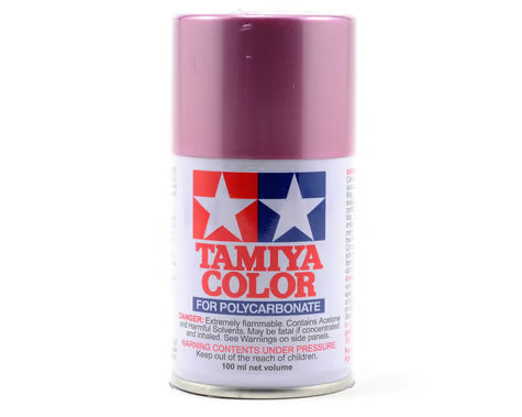 Tamiya PS-50 Sparkling Pink Anodized Aluminum Lexan Spray Paint (100ml) - TAM86050