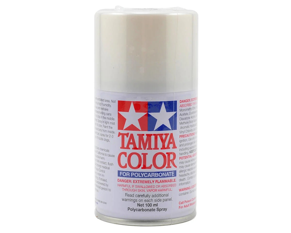TAM86057 Tamiya PS-57 Pearl White Spray Paint (100ml)