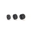 MR2088F2 PN Racing Mini-Z 2WD Machine Cut Delrin Black Formula 8.5x20mm Flanged Wheel F2