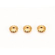 MR2055B PN Racing Mini-Z Brass Spyder Gear for Gear Diff (3pcs)