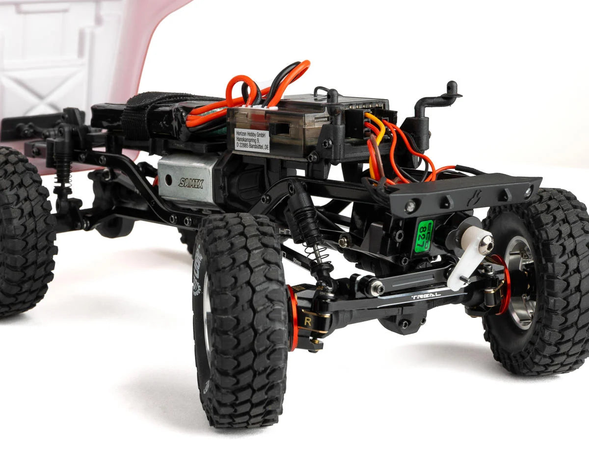 X003C2HKTD Treal Hobby Axial SCX24 Brass Steering Linkage Set (10g) (Black)