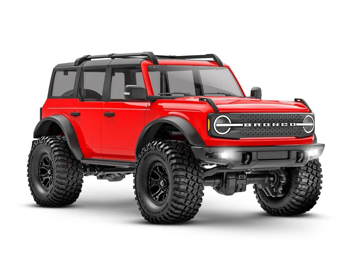 Traxxas TRX-4M 1/18 Electric Rock Crawler w/Ford Bronco Body (Red) w/TQ 2.4GHz Radio - 97074-1-RED