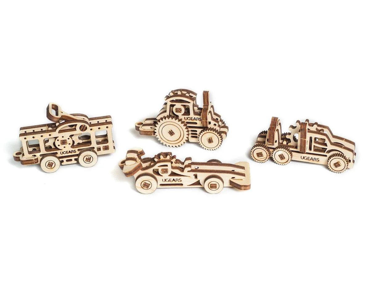 UGears U-Fidget Vehicles Wooden 3D Models (4)