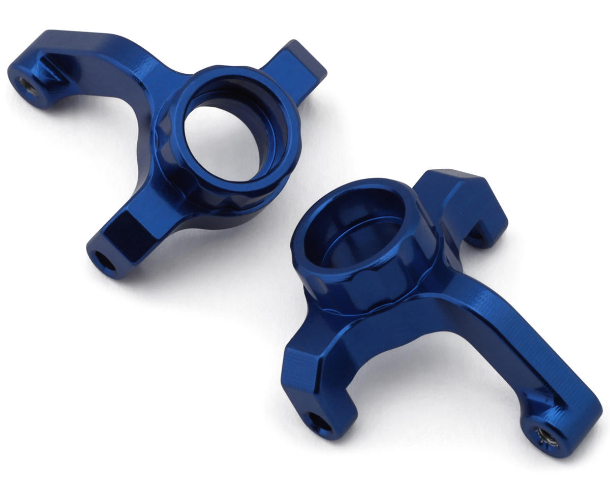 LSMB-001DB Yeah Racing Aluminum Front Steering Knuckle Set