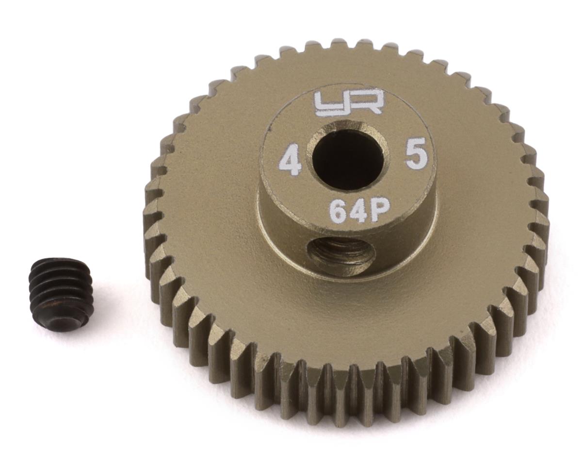 MG-64045 Yeah Racing Aluminum Hard Coated Pinion Gear