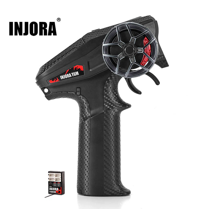 INJORA T6M - T4 2.4GHZ Radio System Digital Transmitter - INT-T6M-T4
