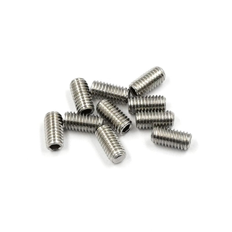 SS-306ST Yeah Racing Stainless Steel M3x6mm Hex Socket Screws 10pcs