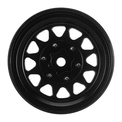 Injora 1.3” Brass Beadlock Wheels for 1/24 or 1/18 RC Crawler - YQW-1301BGD