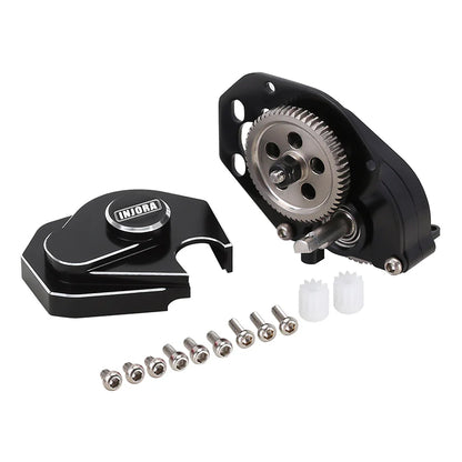 SCX24-130BK INJORA CNC Aluminum Complete Transmission Gearbox for Axial SCX24 AX24