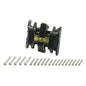 Houston RC SCX30 Brass Skid Plate (Black) - DTSCX3003