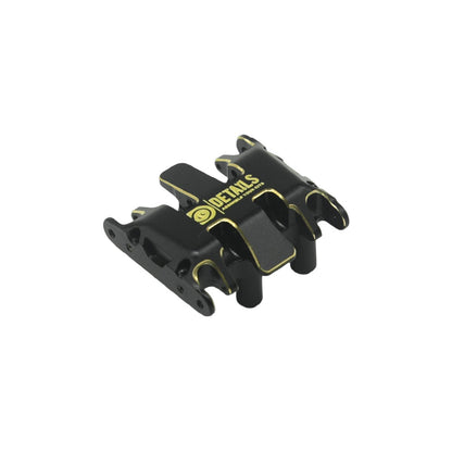 Houston RC SCX30 Brass Skid Plate (Black) - DTSCX3003