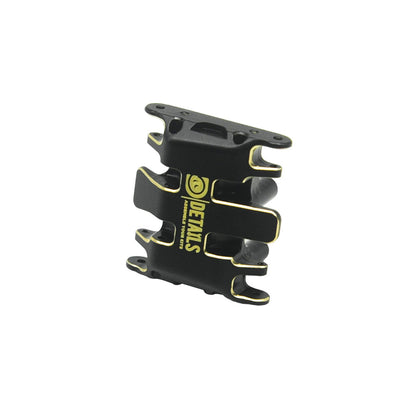 Houston RC SCX30 Brass Skid Plate (Black) - DTSCX3003