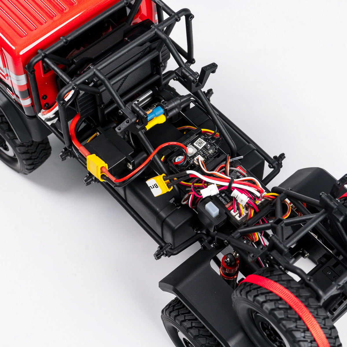 HobbyPlus 1/18 4WD Fortis Rally Raid Truck RTR Brushless Red HBP1810820-RD